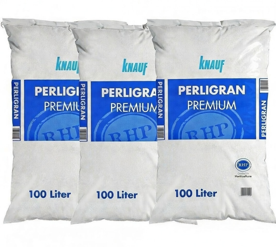 Knauf Perlite Perligran 300 L 2–6 mm Bodenverbesserer für Garten & Pflanzen