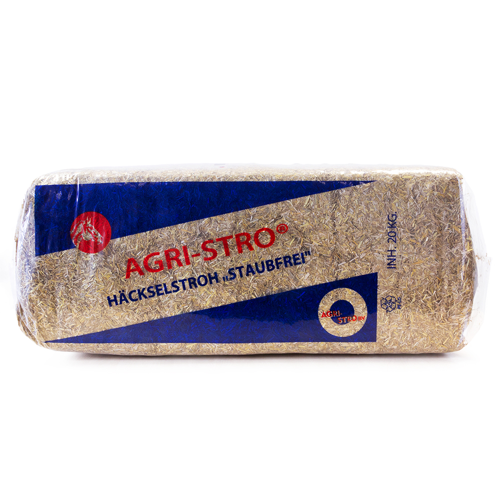 Agri-Stro Strohstreu 20kg 2-5cm staubfrei saugstark Ammoniakbinder Pferd Geflügel
