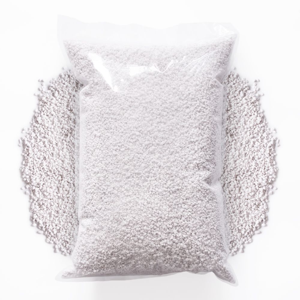 Premium Perlite Perligran 100 L 2–6 mm Bodenverbesserer für Garten & Pflanzen blanko