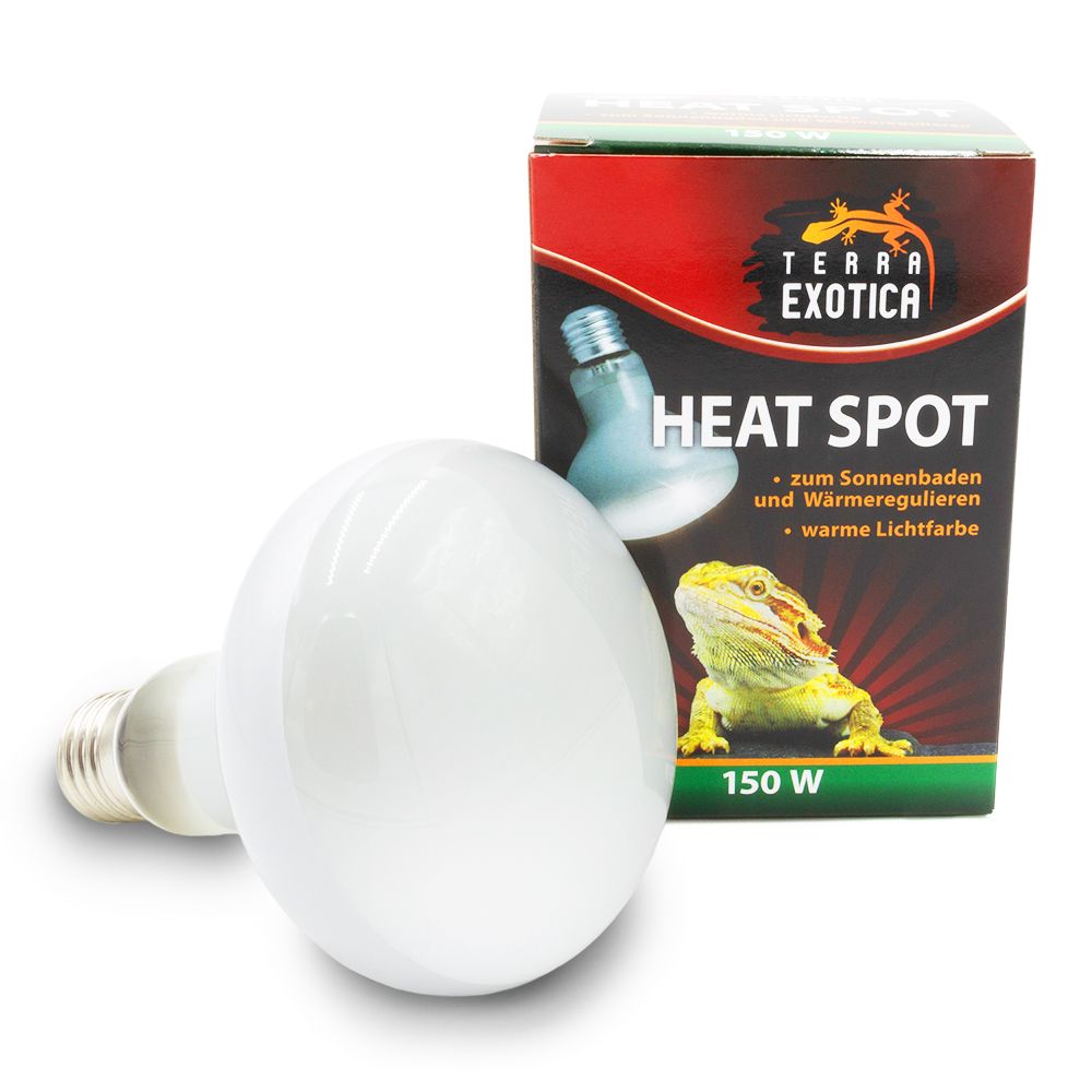 Heat Spot 150W 10er Pack Terrarium Wärmelampe Reflektorstrahler E27 Sonnenplatz