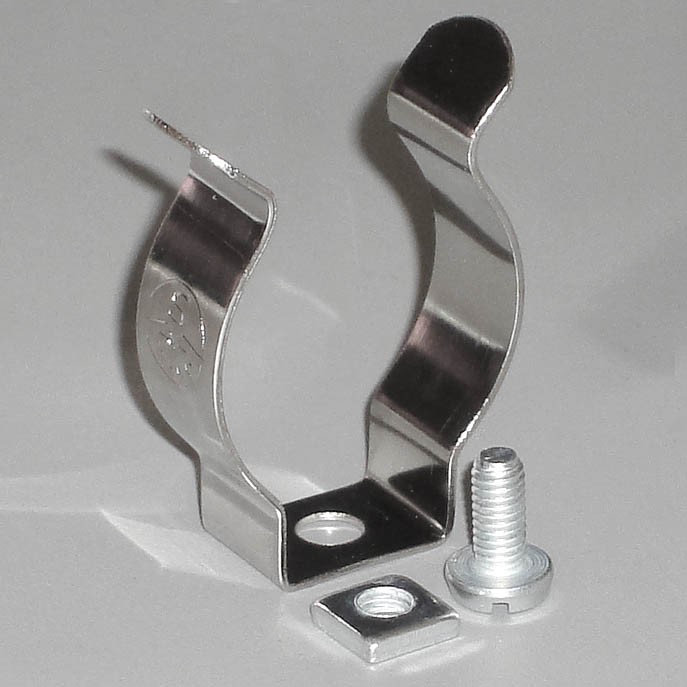 Federstahlklammer für T8-Röhre / Stück